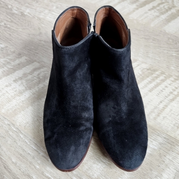 Sam Edelman Betty Suede Leather Ankle Booties - Picture 3 of 16